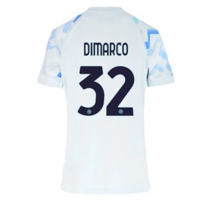Inter Milan Federico Dimarco #32 Replik Auswärtstrikot Damen 2025-26 Kurzarm Inter Milan Federico Dimarco #32 Replik Auswärtstrikot Damen 2025-26 Kurzarm